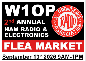 2nd Annual W1OP Flea Market